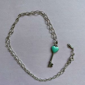 Tiffany & Co. Key Charm Necklace
